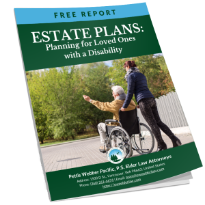 Estate Plans Planning for Loved Ones with a Disability Mockup