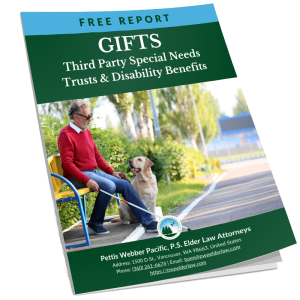 Gifts Third Party Special Needs Trusts Disability Benefits Mockup